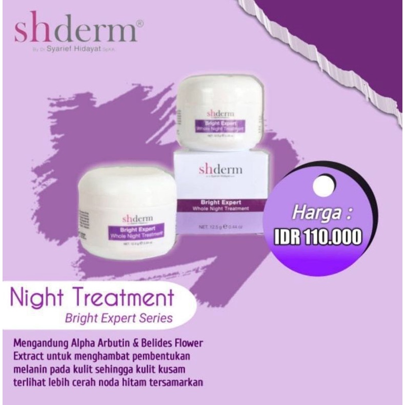 Night Cream Brightening Shderm