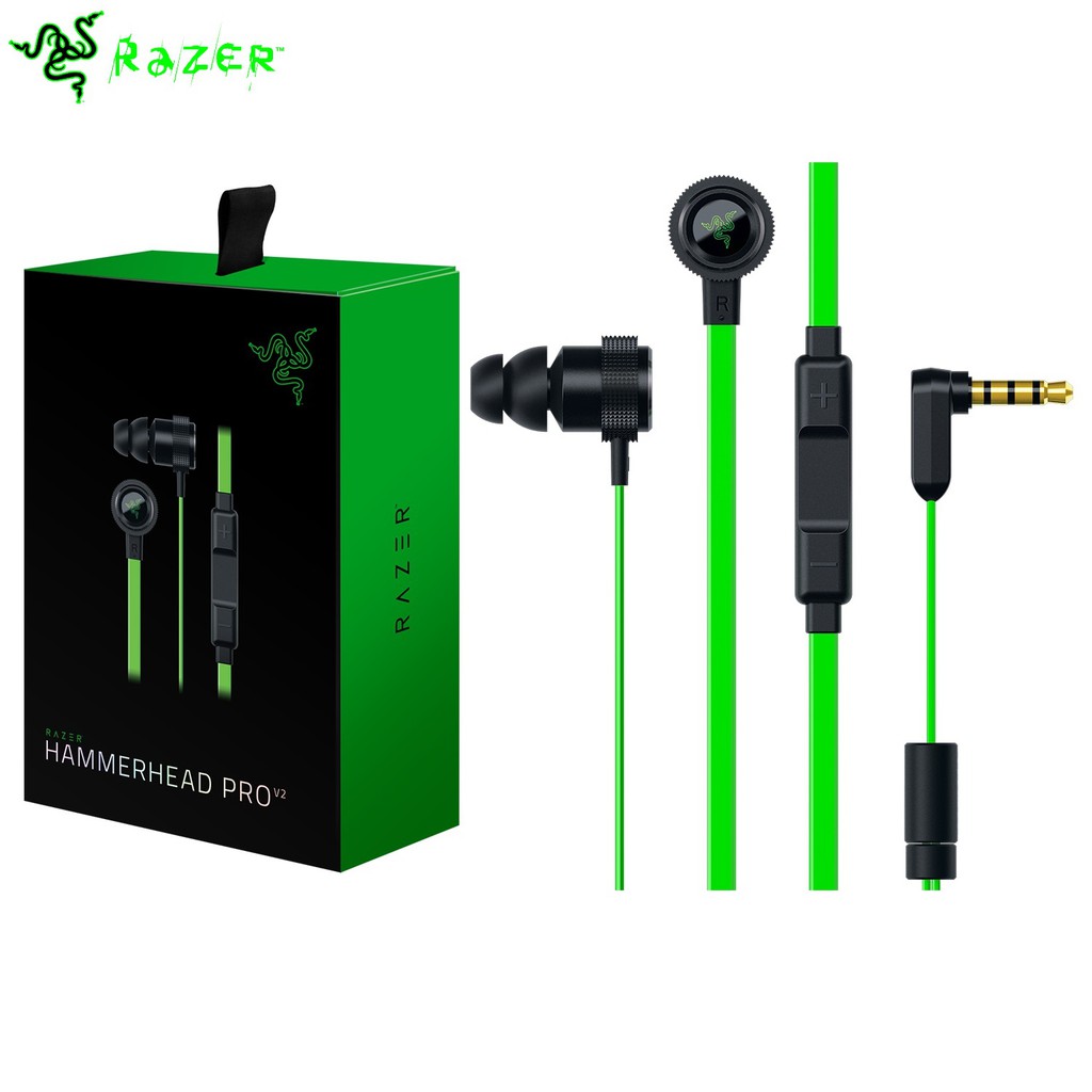 Razer HammerHead Pro V2 Earphone Headset Gaming