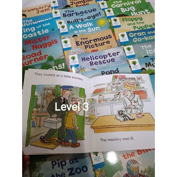 84 buku Oxford reading tree level 1 sampai level 9/buku impor/buku anak/happychild