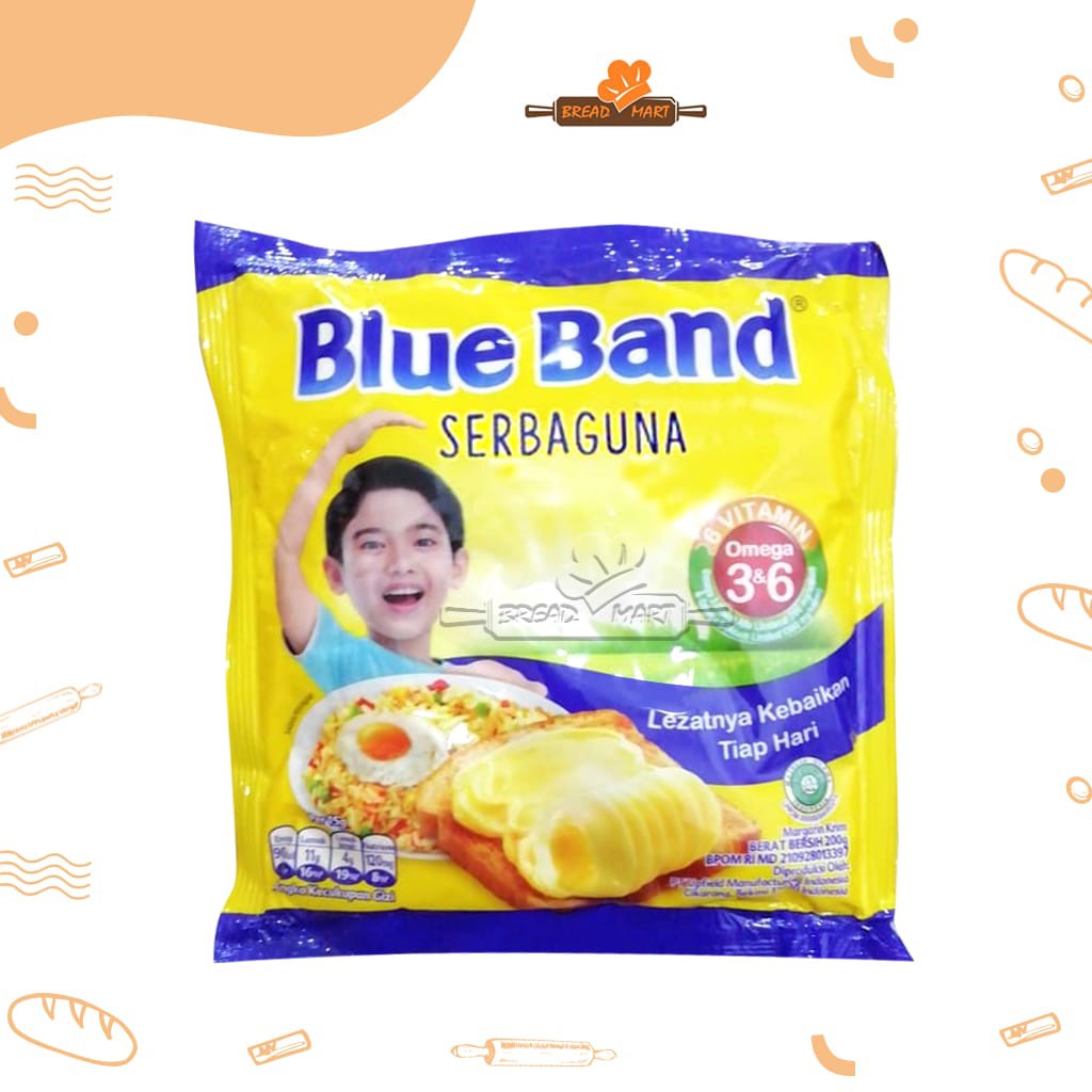 Jual BLUE BAND MARGARINE SACHET 200GR Indonesia