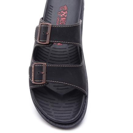 SHN Neckermann Sandal Pria EDEN 051 Black Terbaru