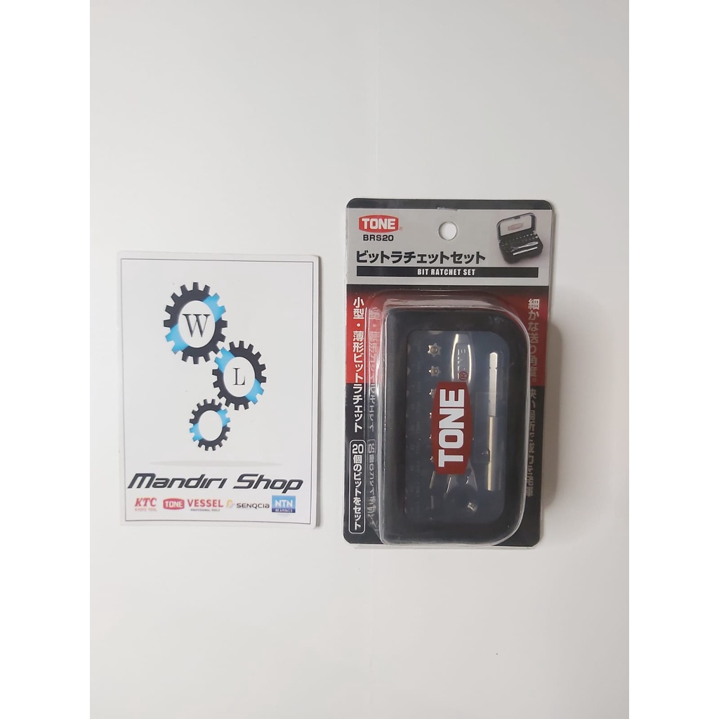 RATCHET BIT SET TONE BRS20