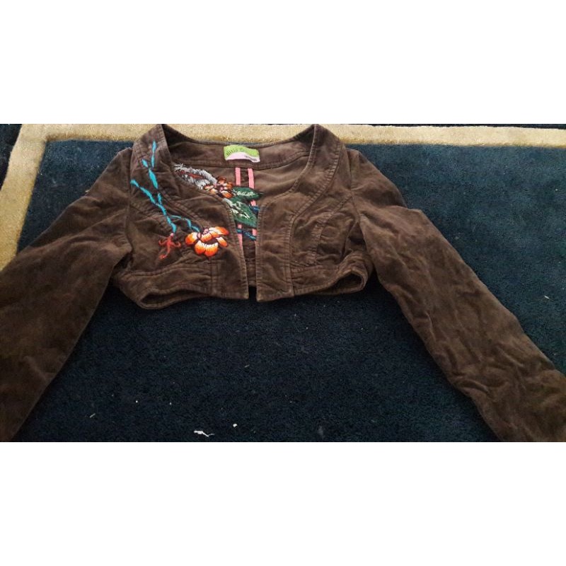 preloved bolero bordir/bolero bordir/cardigan bordir/bolero velvet/bolero antik