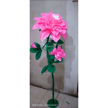 standing lampu dekorasi bunga hias lampu hias