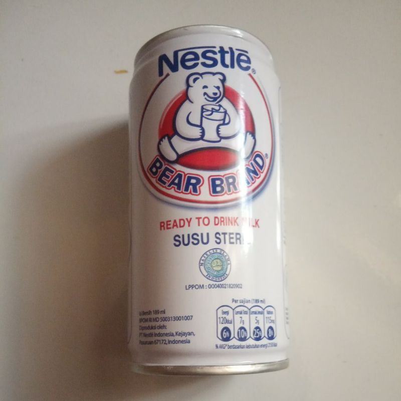 

susu bear brand nestle 189ml