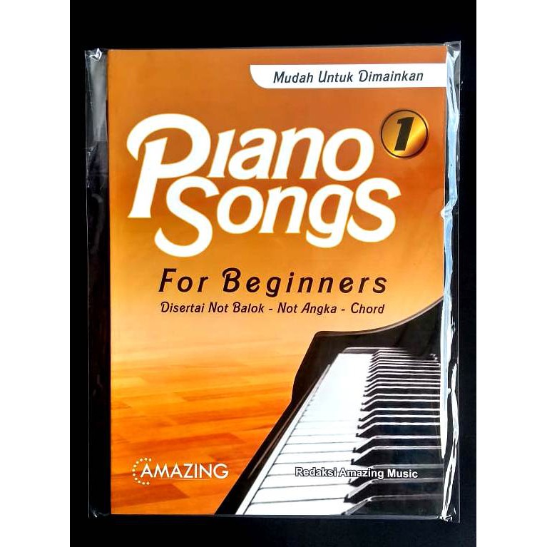 Piano Songs 1 For Beginners Buku Lagu Shopee Indonesia