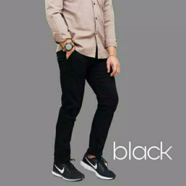 Celana Cheap Monday Chino Pria KERJAHARIAN Santai Casual Formal