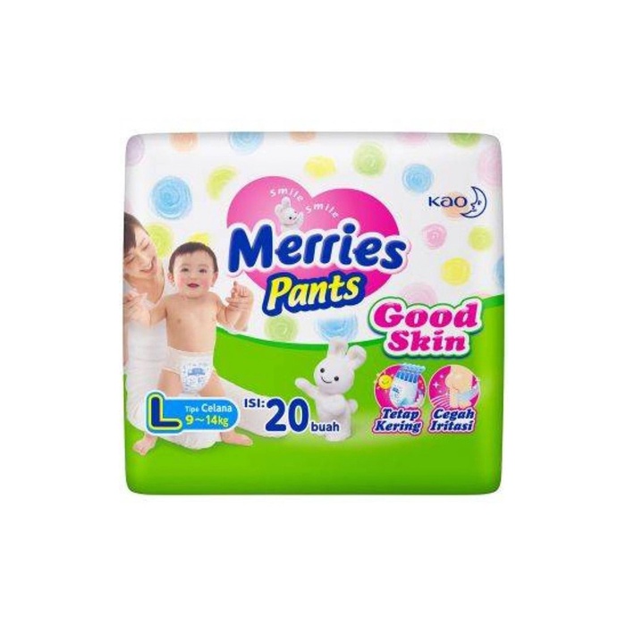 Merries Pants Pampers Tipe Celana Size L (9-14kg)