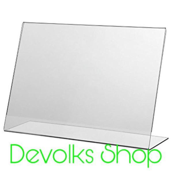 

Obral ➬ TEMPAT BROSUR / TENT HOLDER AKRILIK DISPLAY LANDSCAPE A5 TIPE L KH81M