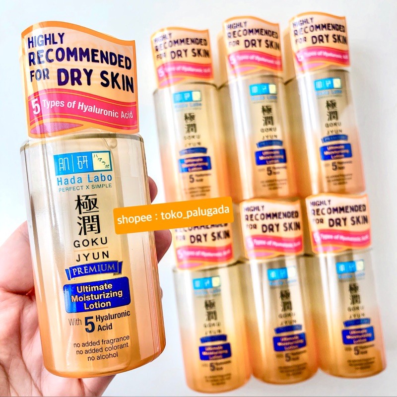 [BPOM] Hada Labo Premium Lotion - Hada Labo Gokujyun Premium Lotion - Hada Labo Shirojyun Premim Lotion - Hada Labo Gokujyun Alfa Premium - Gokujyn Alpha Premium