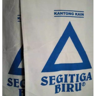 ✅ Karung Gandum Segitiga Biru Karung Kandi Bahan Ospek Mos Kain / Karung Gandum Segitiga Biru / Karu