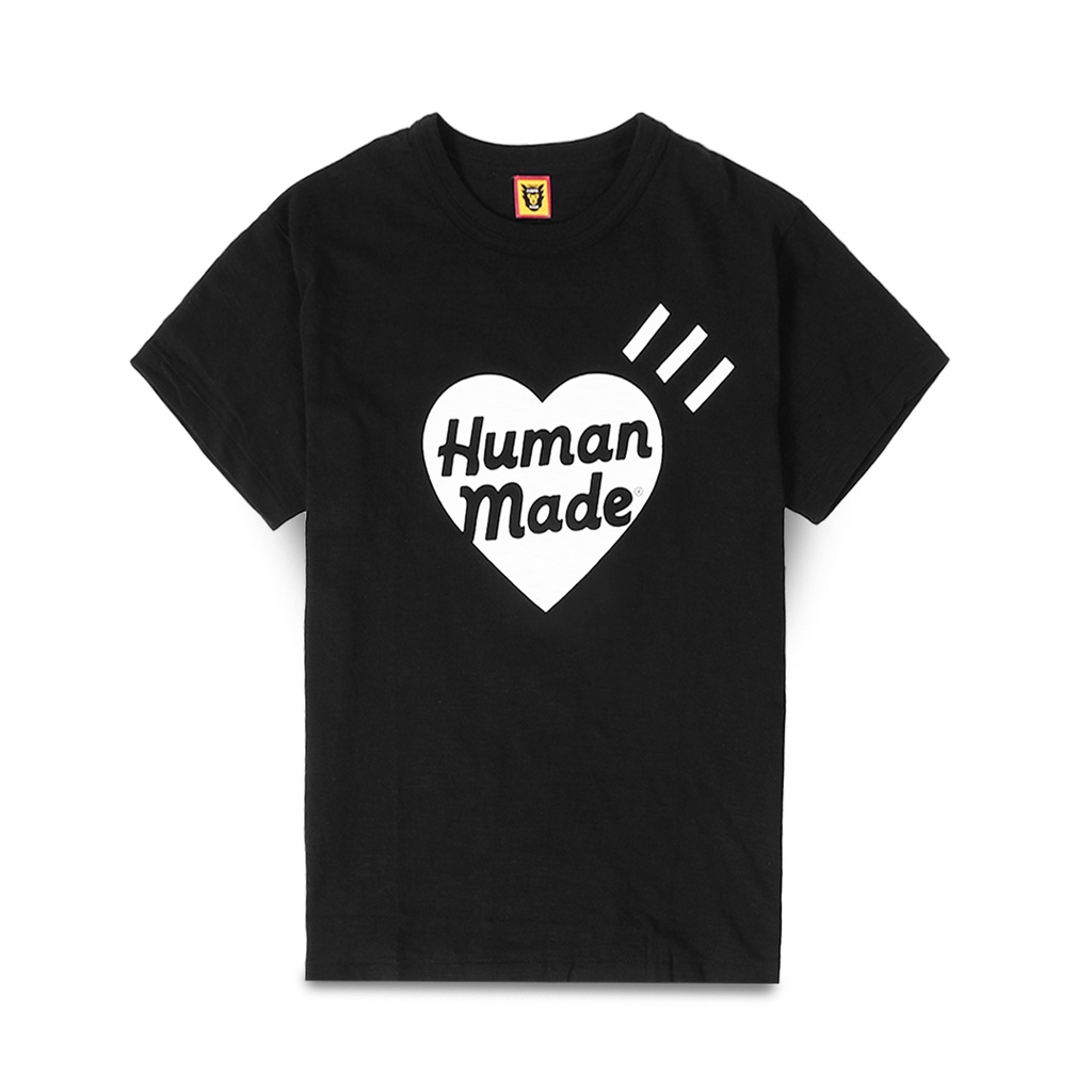 Human Made Heart Logo T-Shirt Black