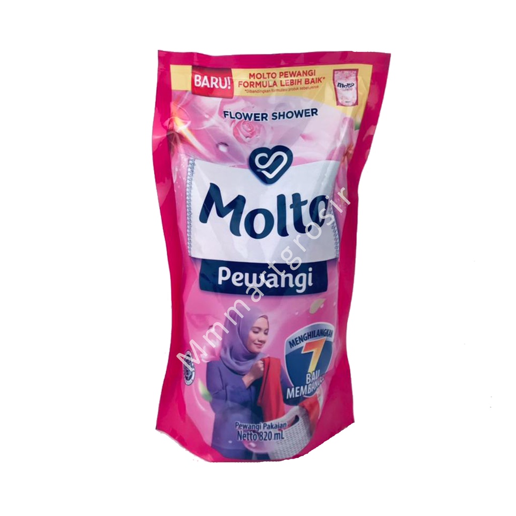 Molto / Pewangi Soft &amp; Fresh / Pewangi Pakaian / 780ml