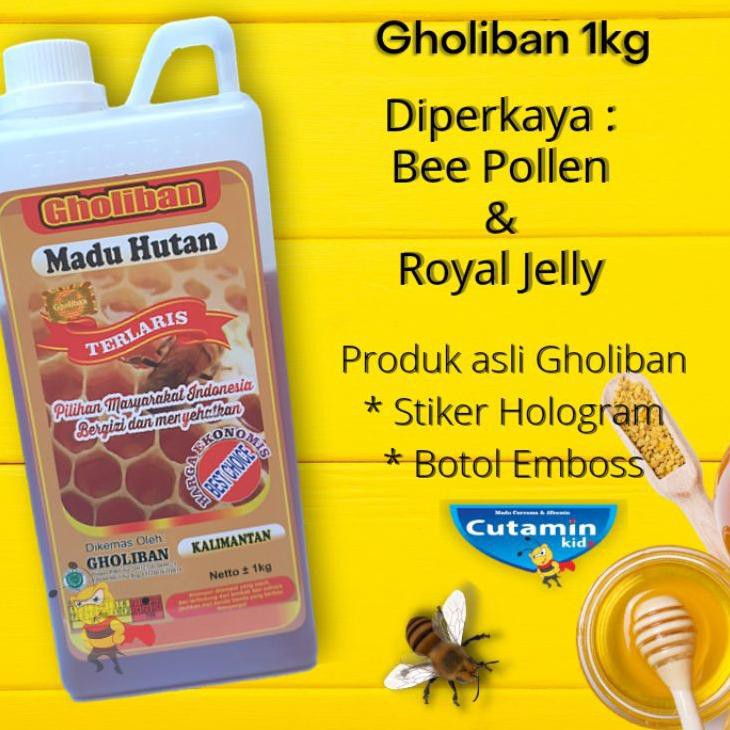 

[TERLARIS] MADU HUTAN KALIMANTAN GHOLIBAN 1kg ASLI