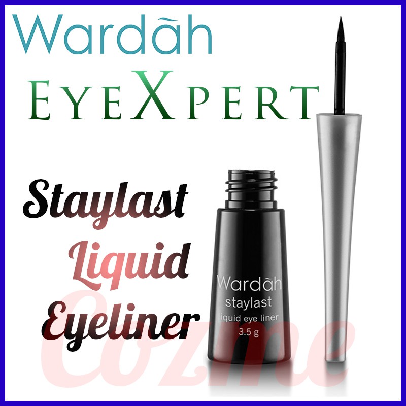 WARDAH Staylast LIQUID Eyeliner EyeXpert