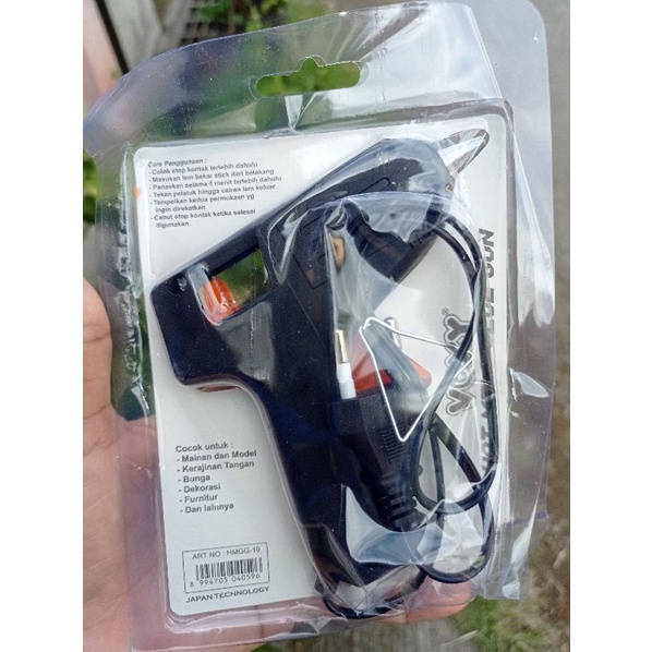 Alat Lem Tembak Glue Gun Kecil/ Hot Melt Glue Gun 20 watt