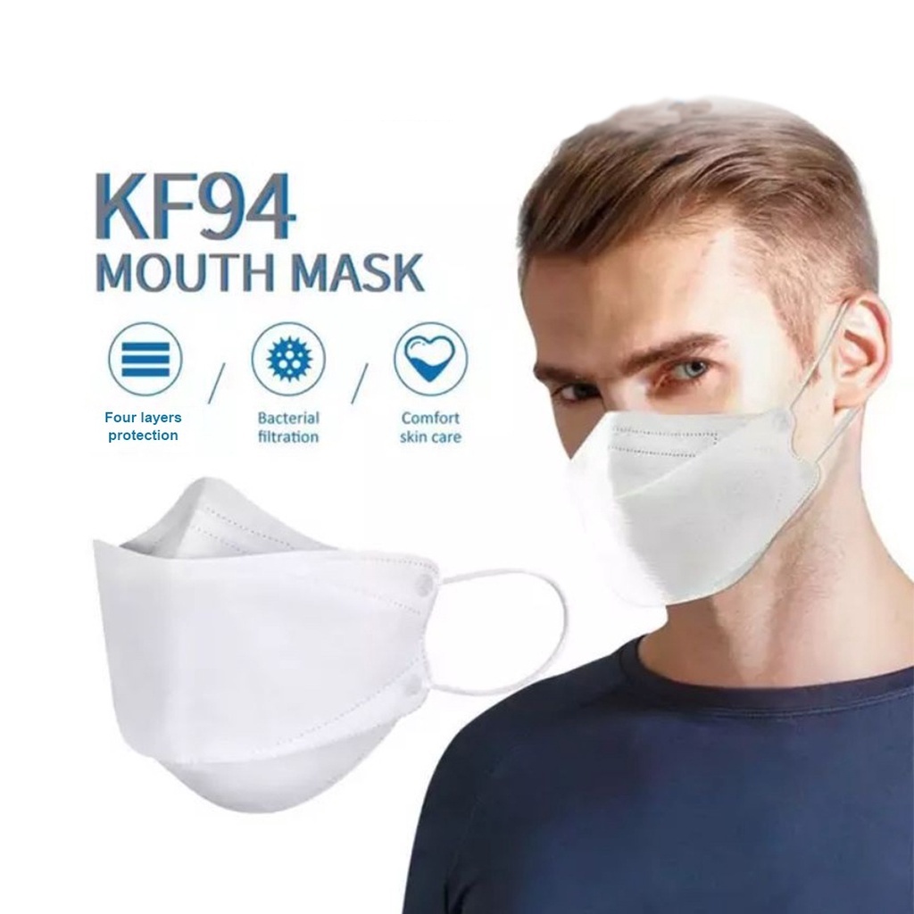 ( GS ) Masker Earloop Korea KF94 4ply Isi 10 Pcs Masker Protective Mask Kesehatan Masker Dewasa