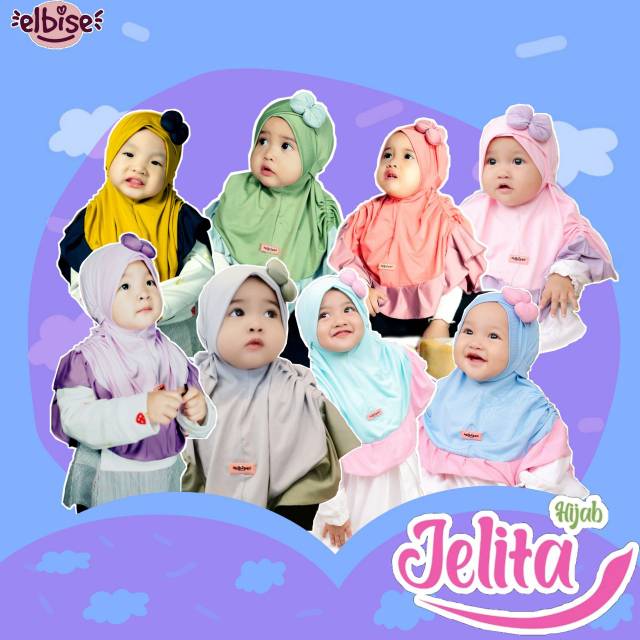 Jelita by Elbise # Khimar anak # Khimar lucu # Khimar Cantik # Khimar Branded