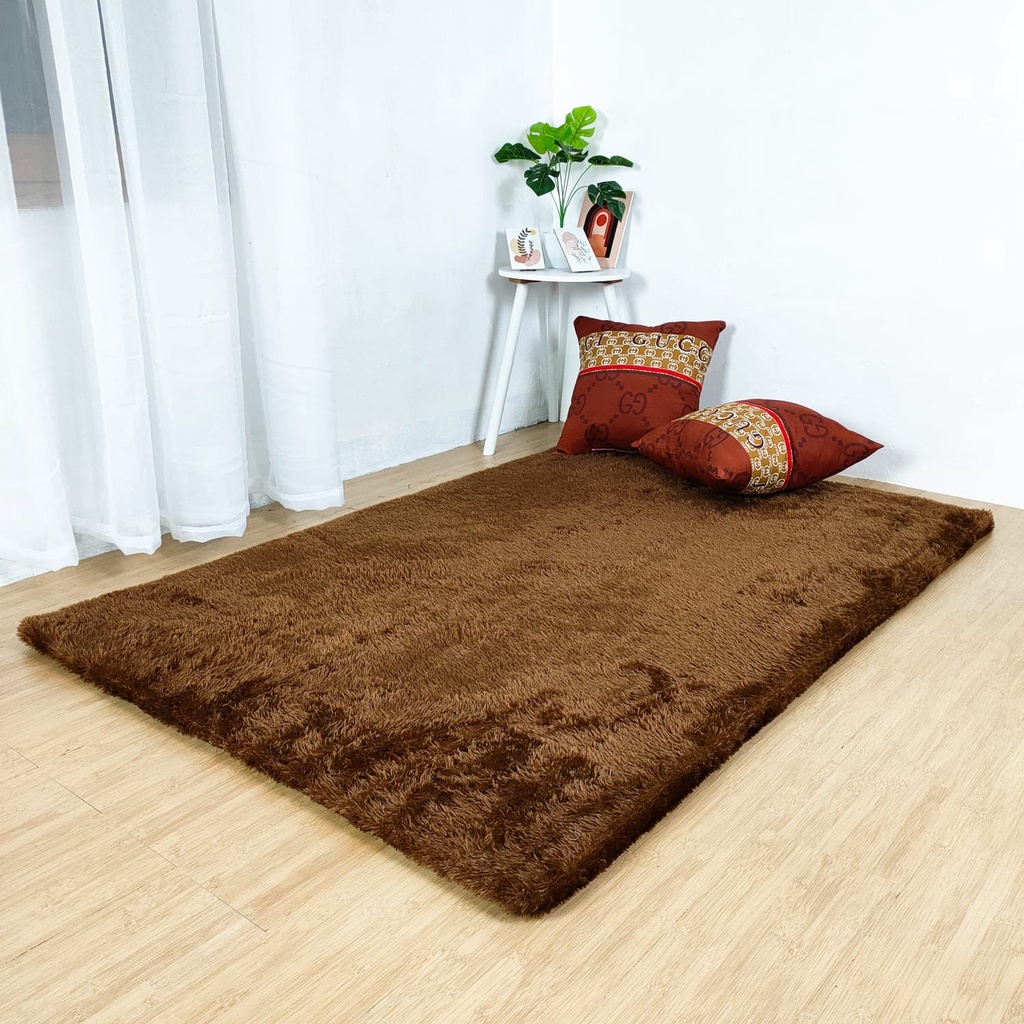 Jual Karpet Bulu Rasfur Karpet Lantai 150 x 100 x 3 cm | Shopee Indonesia