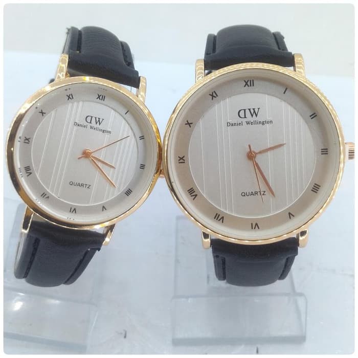JAM TANGAN COUPLE JAMTANGAN PRIA WANITA DW KULIT ROMAWI MURMER