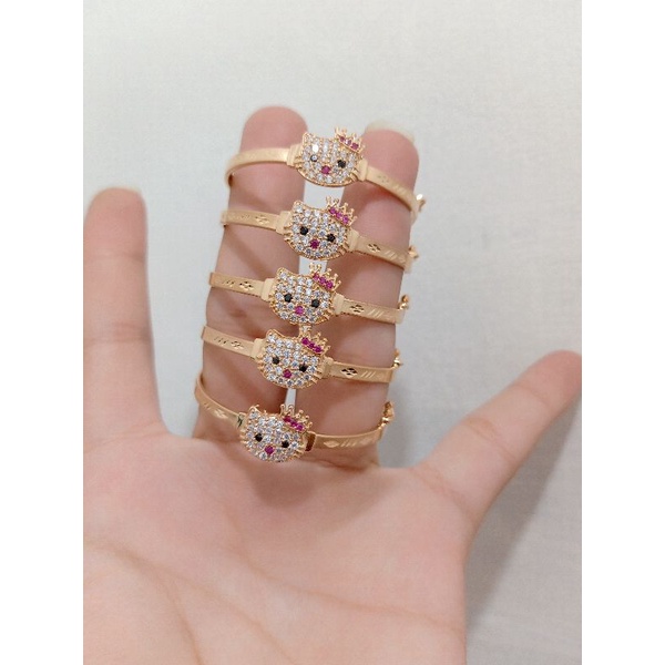 GELANG ANAK PERAK 925 ROSE GOLD