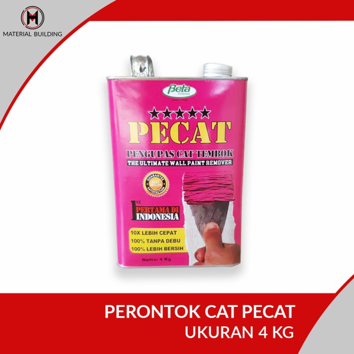 

Pecat 4Kg / Pecat 4 Kg / Penghapus Cat 4 Kg