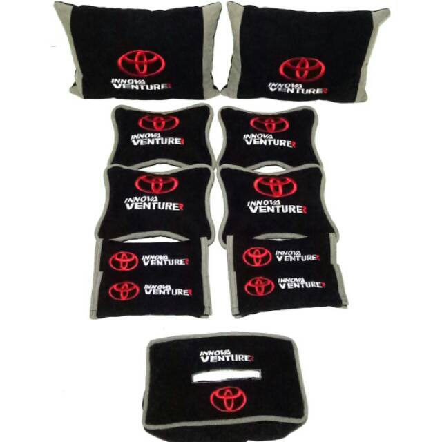 Bantal Mobil Toyota Innova Venturer Aksesoris Mobil