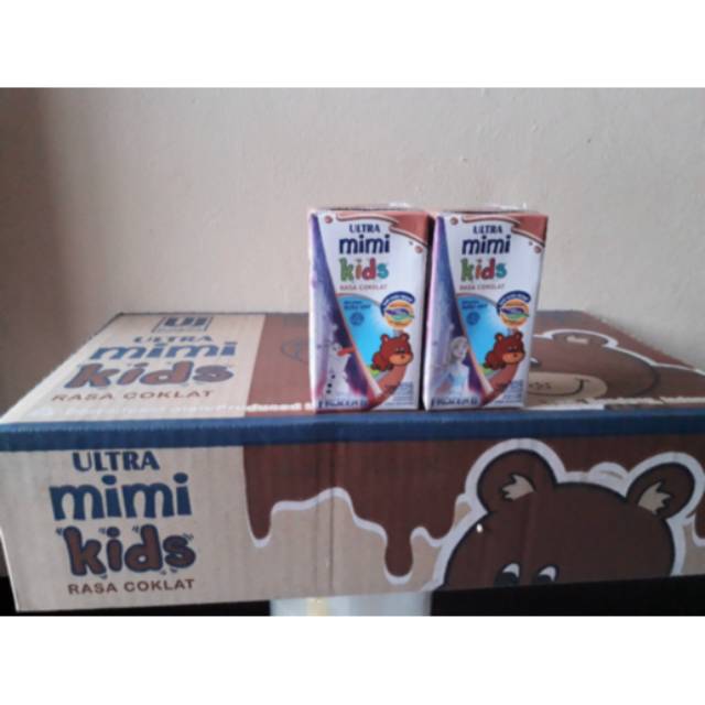 

Susu ultra mimi kids rasa coklat 125ml isi 40 pcs