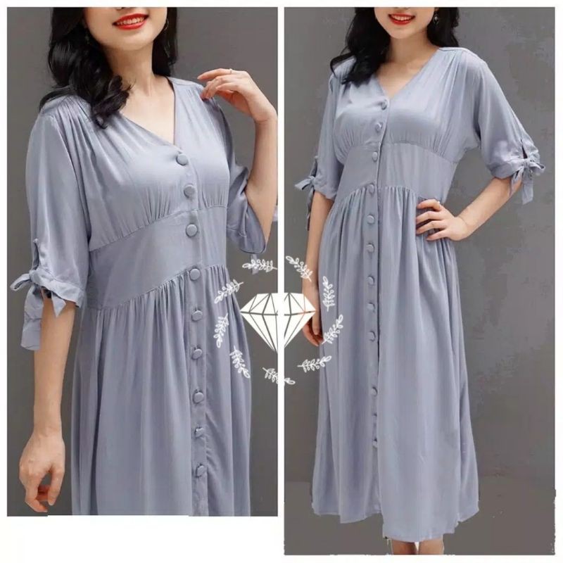 DRESS ASOKA RAYON KATUN PREMIUM