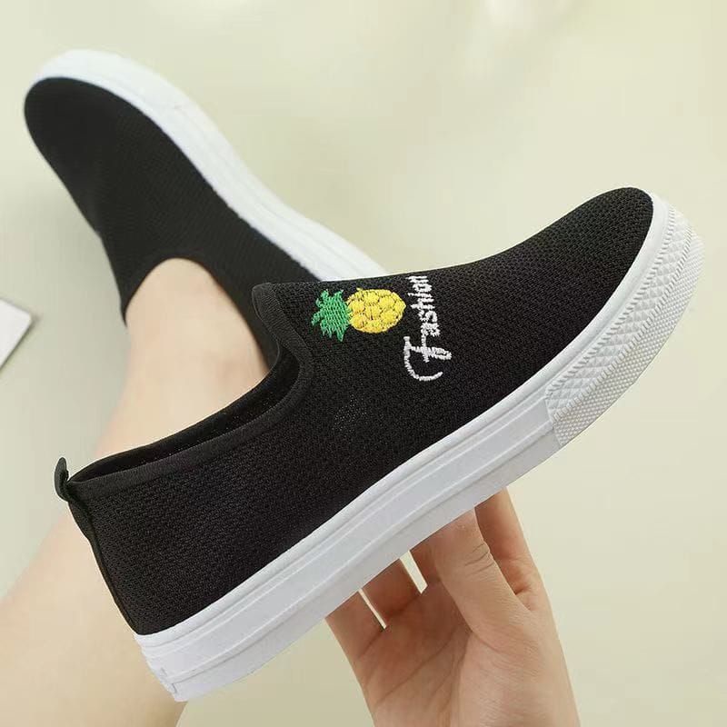 Medan Termurah KD011 Size 36-40 Sepatu slip on import Sneakers wanita import