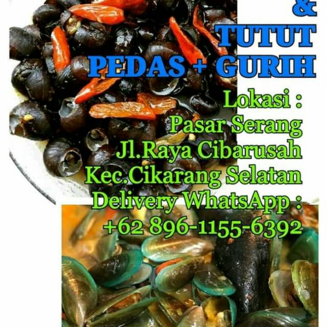 

Tutut ( siput )mentah segar & tutut pedas matang