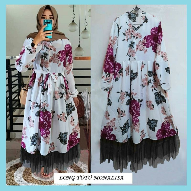 GAMIS TERBARU Long Tutu Monalisa