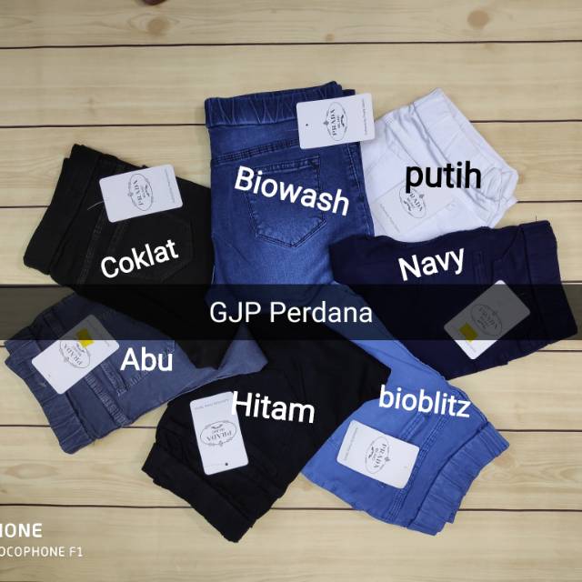 Celana kerja wanita jeans size 28 - 42