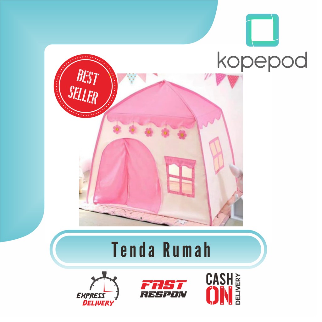 TENDA Mainan Anak Model Rumah Tenda Anak Anak Murah Tenda Camping Anak Perempuan Jumbo Kemping