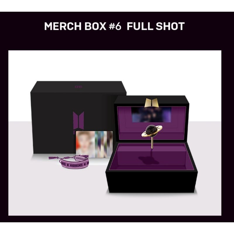 [ READY STOCK ] BTS ARMY MEMBERSHIP MERCH BOX 6 OFFICIAL