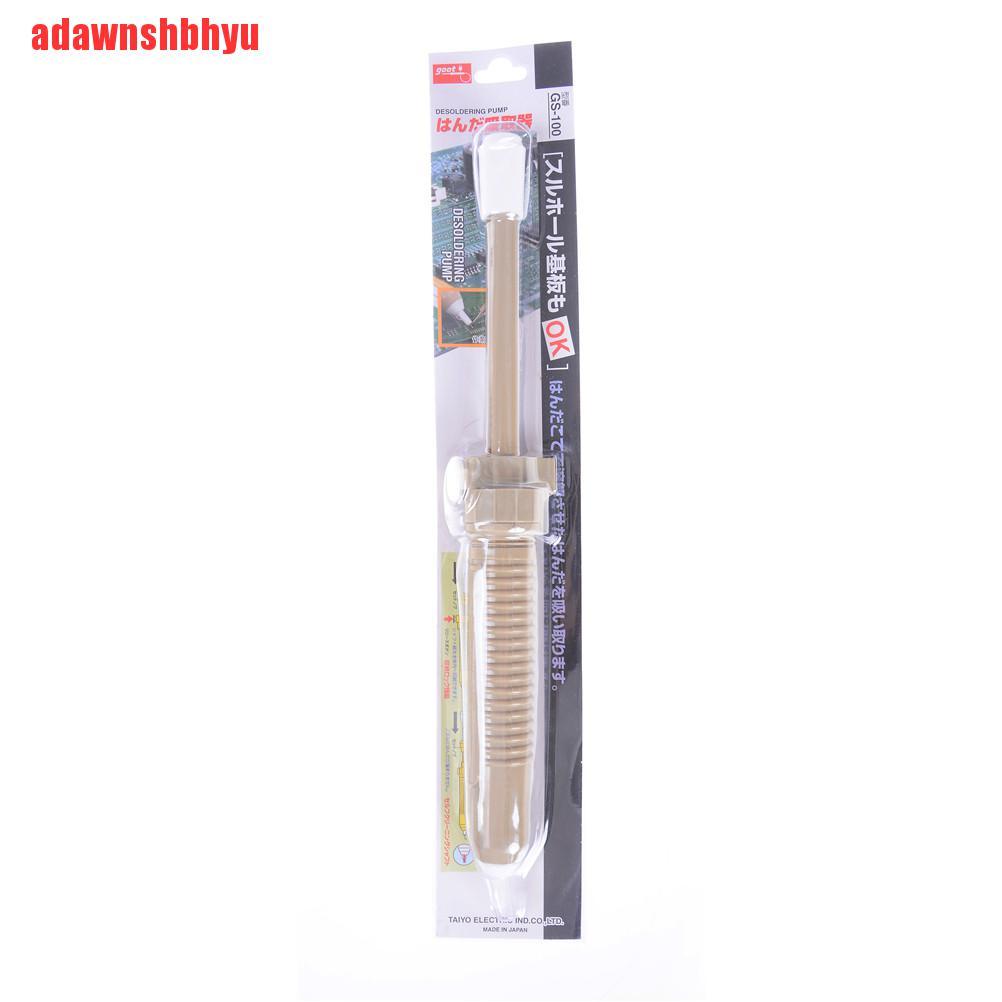 (Adawnshbhyu) 1pc Gs-100 Alat Penghilang Solder Dengan Suction Kuat