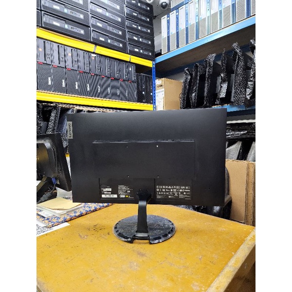 MONITOR LED DELL 22 INCH WIDE RESOLUSI FULL HD 1920X1080 KAKI NAIK TURUN BISA DI PUTAR
