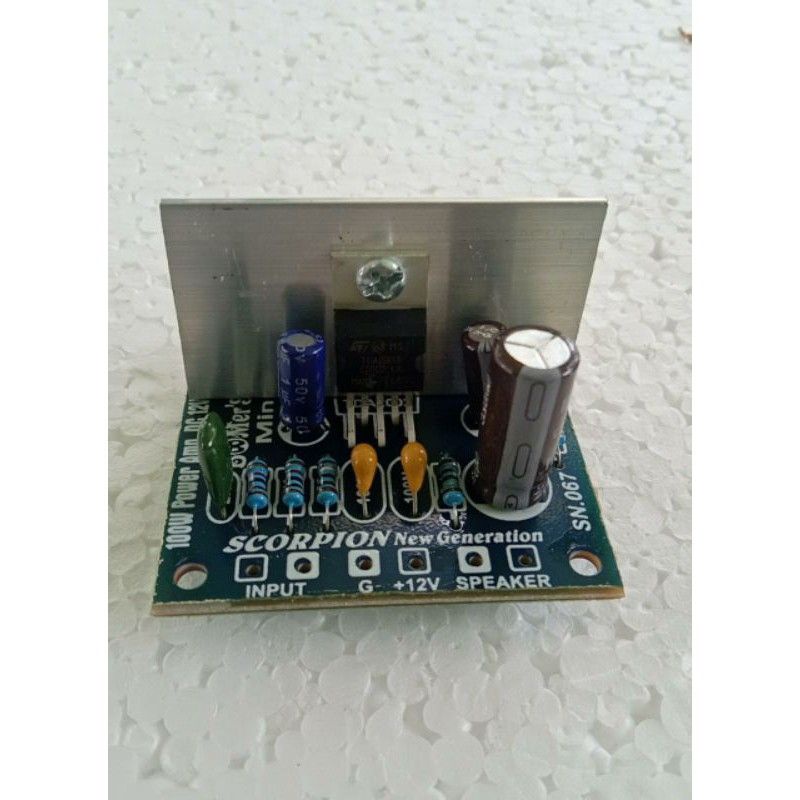 Kit driver mono dc 100w 12v BOMBER BTL