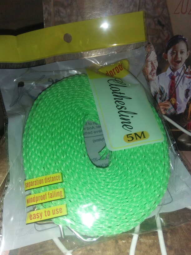 Tali Jemuran 5m Tali Jemuran 5 Meter