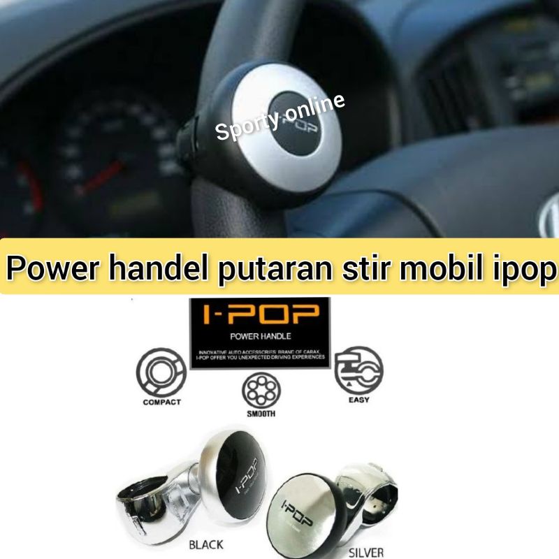 power handel putaran stir mobil ipop