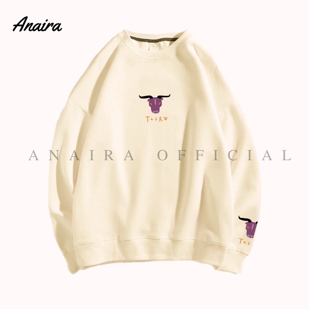 TAURO SWEATER CREWNECK WANITA ANAIRAOFFICIAL