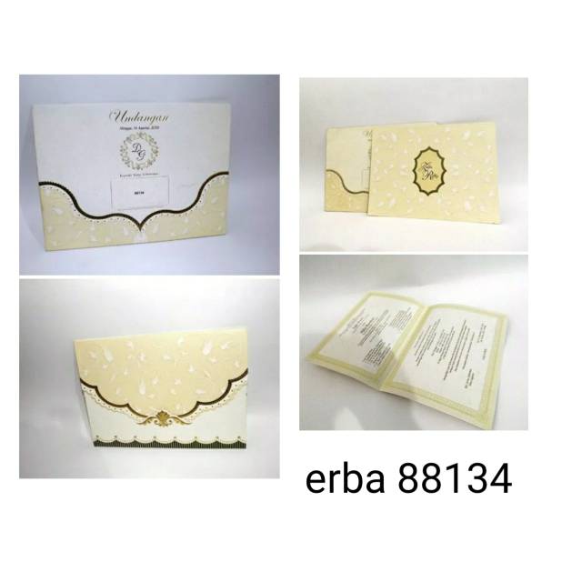 Undangan pernikahan | erba 88134 | cetak undangan murah