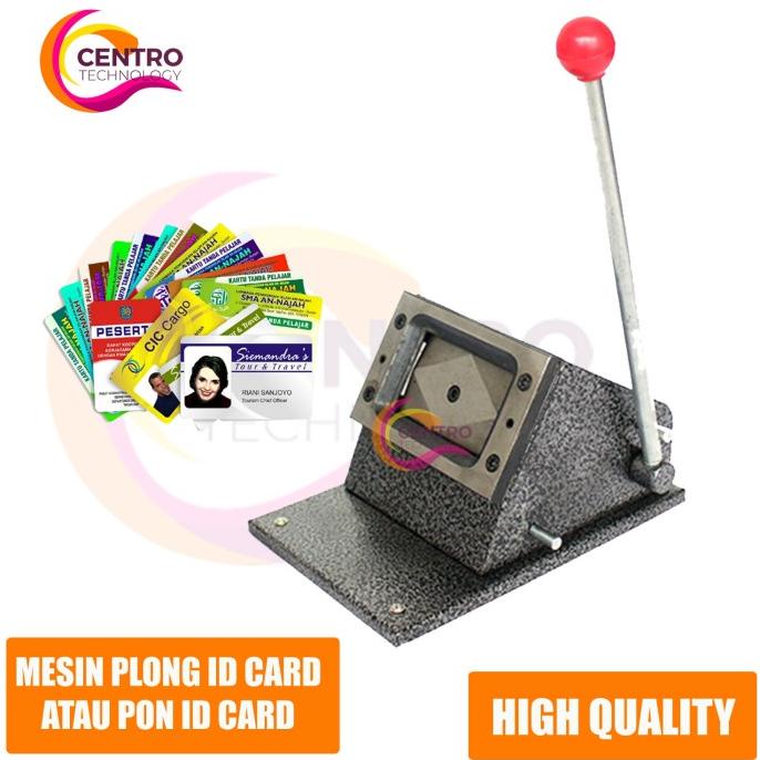 

paling diminati] Mesin Pemotong /Pon / Plong PVC ID CARD Import Tajam (Dijamin PUAS)