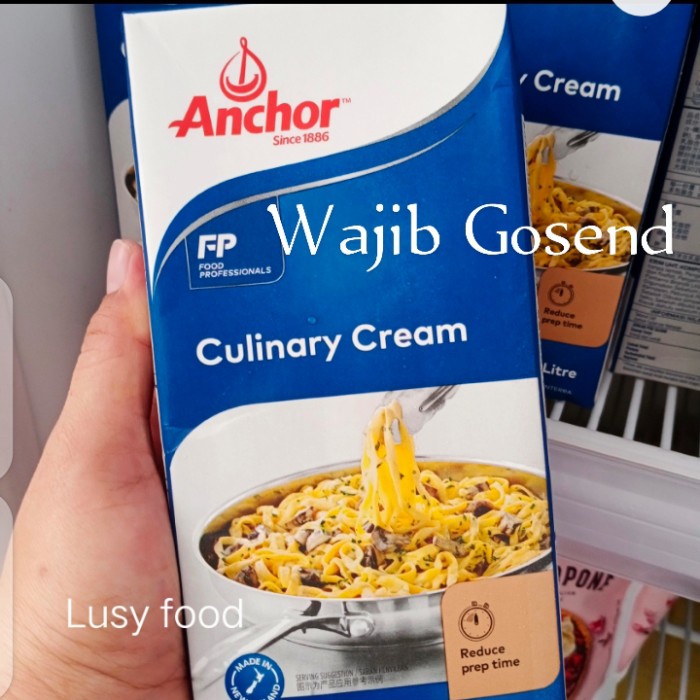 

Anchor Cooking cream/Culinary cream 1lt Halal - BARU