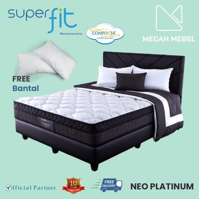 Produk Terbaik] Superfit by Comforta Spring Bed tipe Platinum Pro