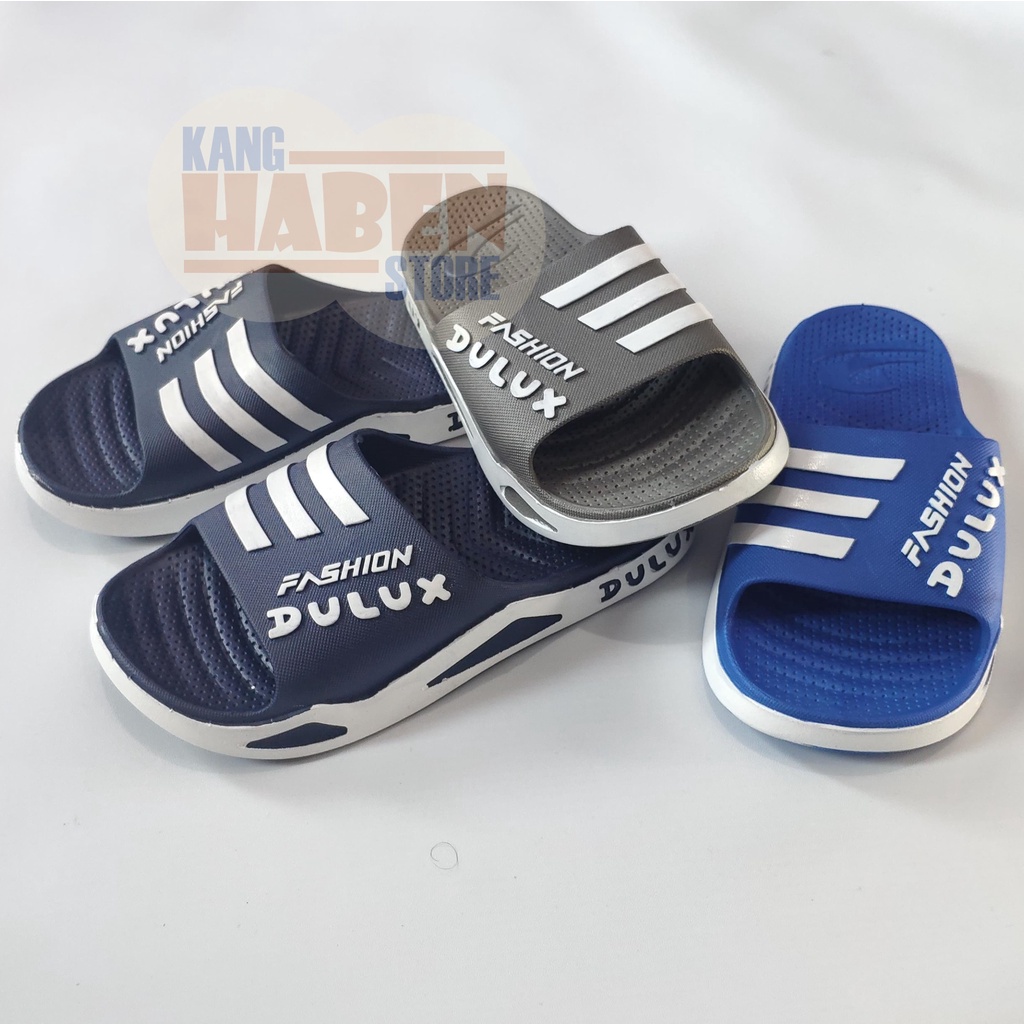 Sandal Slop Karet Anak laki Laki Ukuran Tanggung Design Keren Dulux CQ076C 30-35