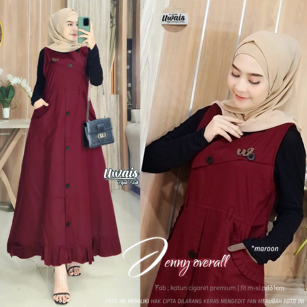 JENNY OVERALL PREMIUM ORI BY UWAIS
