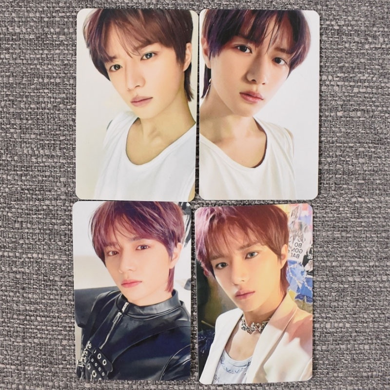 4pcs / set Kartu Pos Koleksi Foto TXT Thursday 's YEONJUN Soobin BEOMGYU