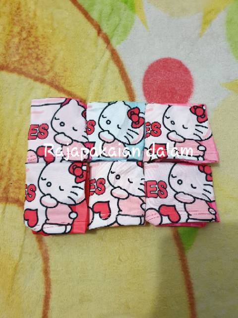 Celana Dalam Boxer anak perempuan Hello kitty