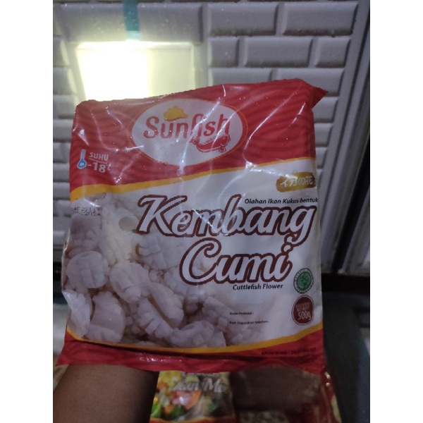 

sunfish kembang cumi 500 gram frozen food